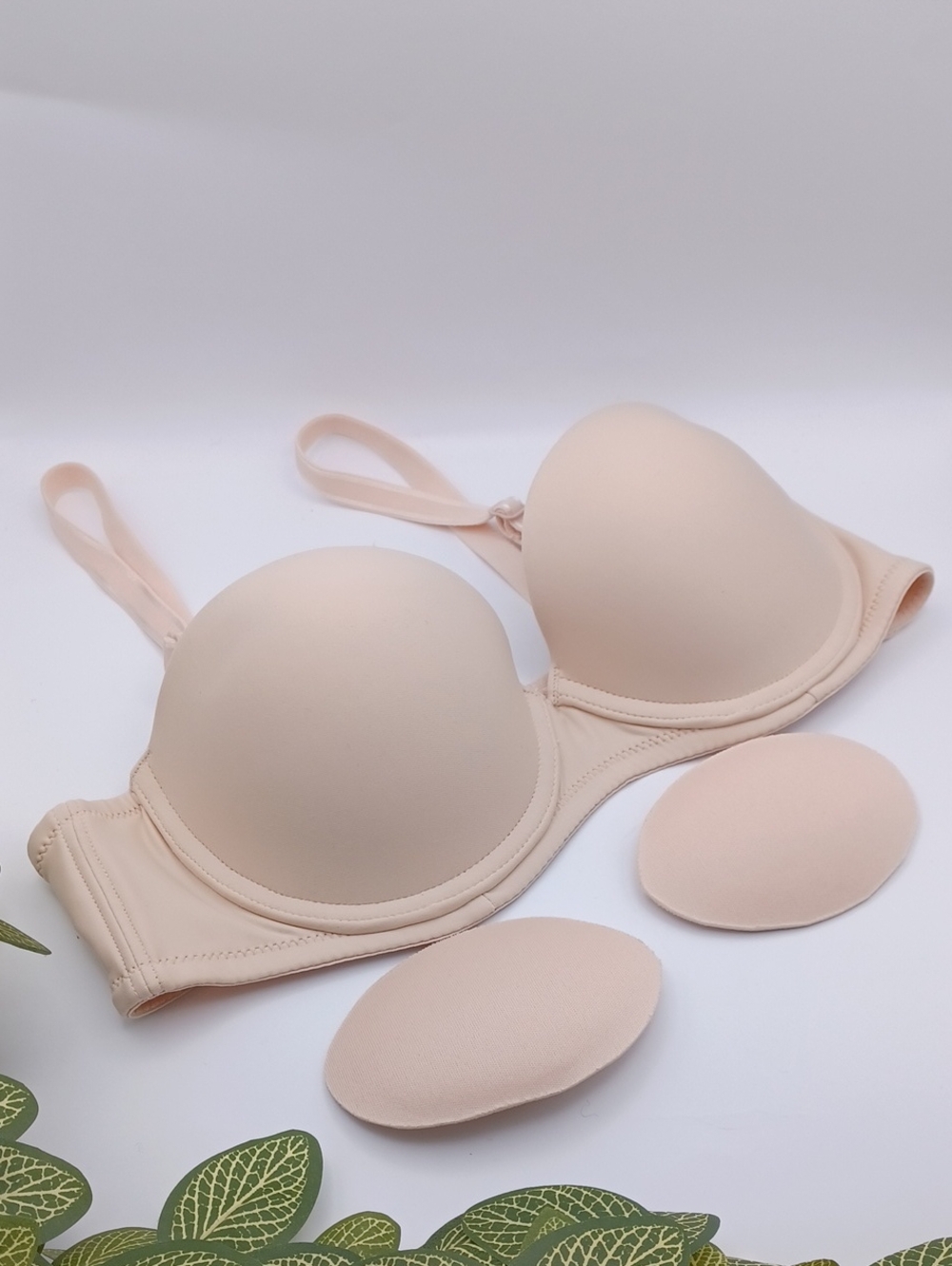 Nude T-Shirt Bra with Removable Pads